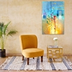 Picture of Joshuas Finger Painting large canvas wall art